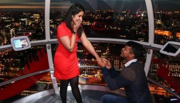 Mayank agrawaal proposing her girlfriend